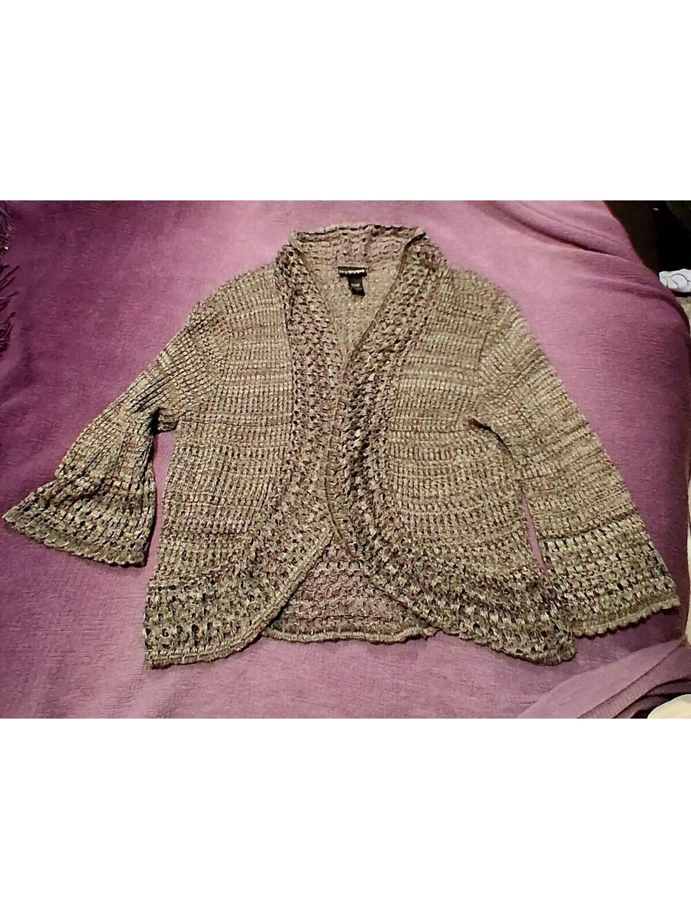 Lane Bryant rain knitted sweater 18/20W 2XL